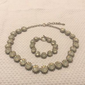 LOFT Statement Necklace & Bracelet Set